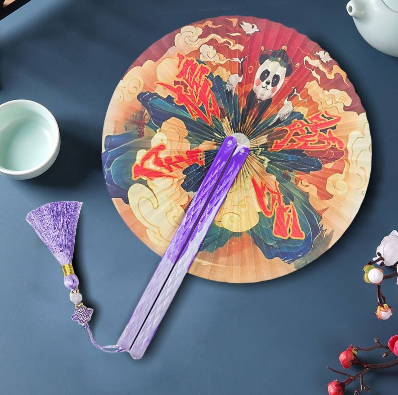 🌸 Elegant Folding Hand Fan Set 🌸