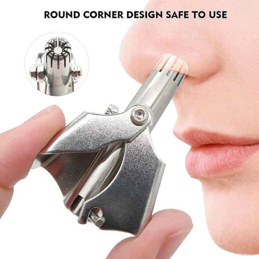 Stainless Steel Unisex Nose Hair Trimmer