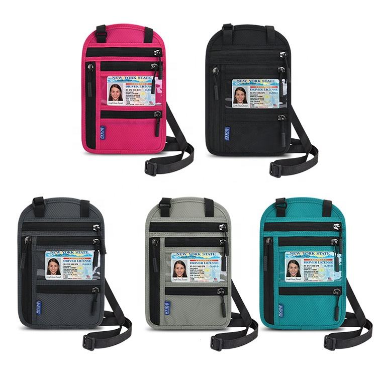 Travel Document Organizer Pouch