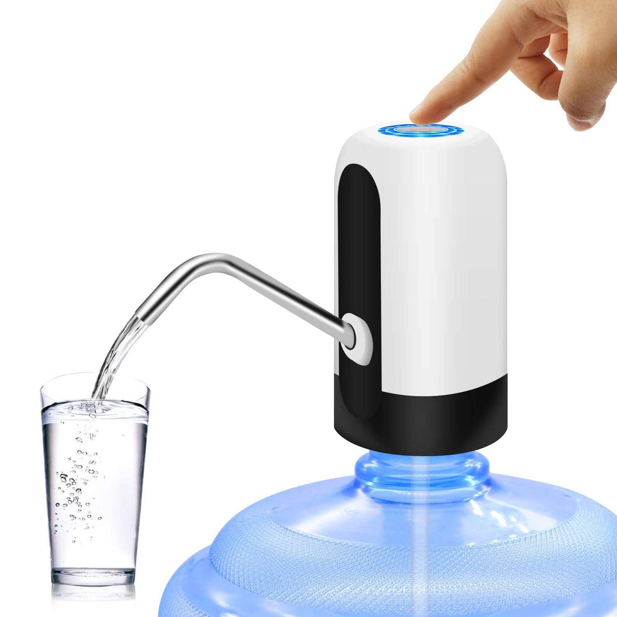Automatic Electric Water Dispenser Pump – USB Rechargeable Touch Control