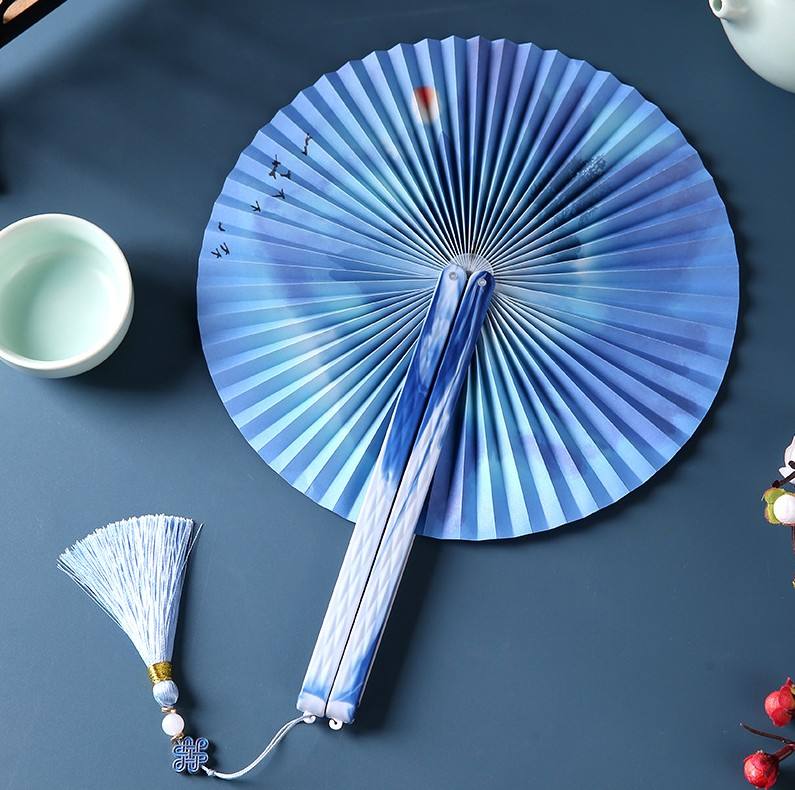 🌸 Elegant Folding Hand Fan Set 🌸