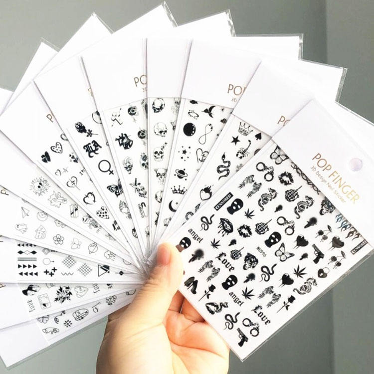 🎀 Cute Cartoon Nail Stickers 🎀
