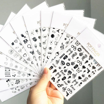 🎀 Cute Cartoon Nail Stickers 🎀