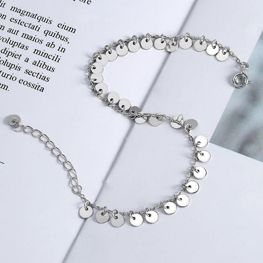 Punk Gold Silver Anklet Bracelet💎