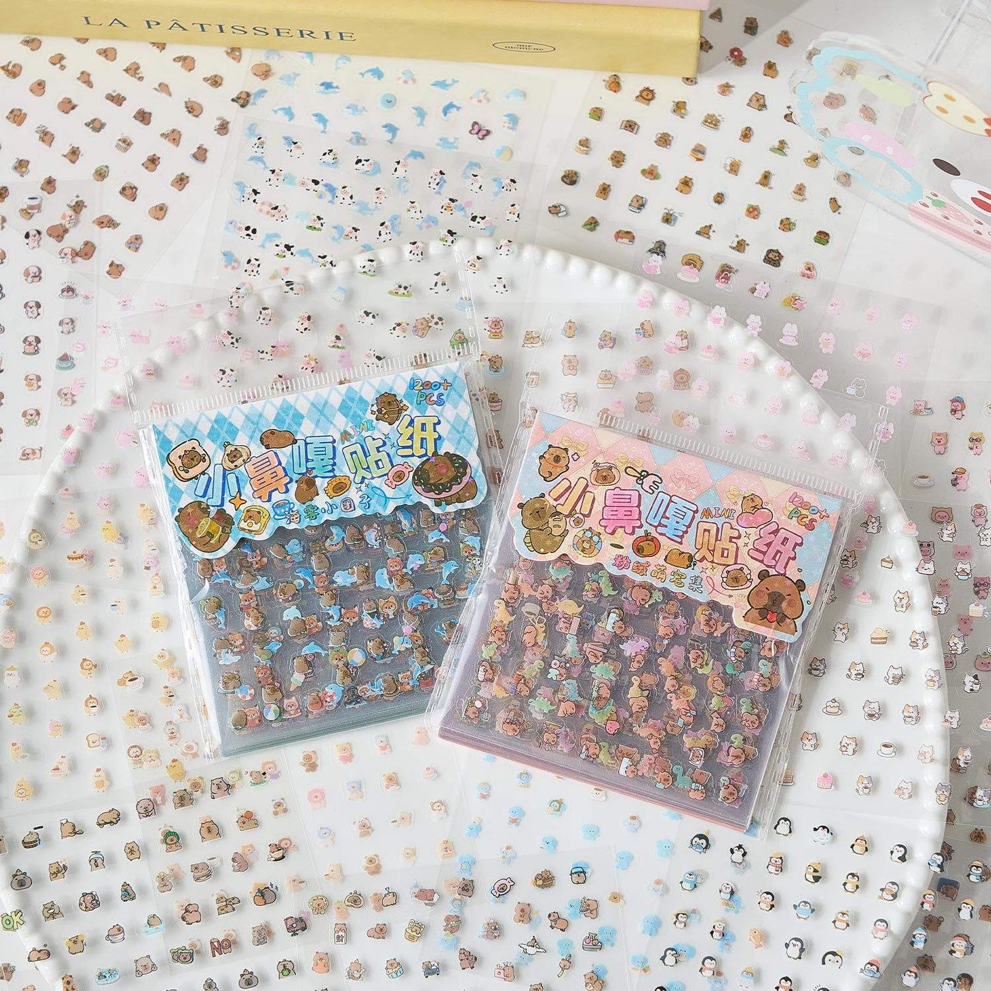 🐾 Cute Cartoon Character Stickers