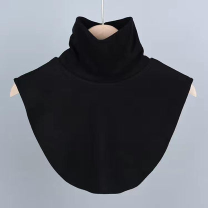 Women's Solid High Neck Mock Collar🧥