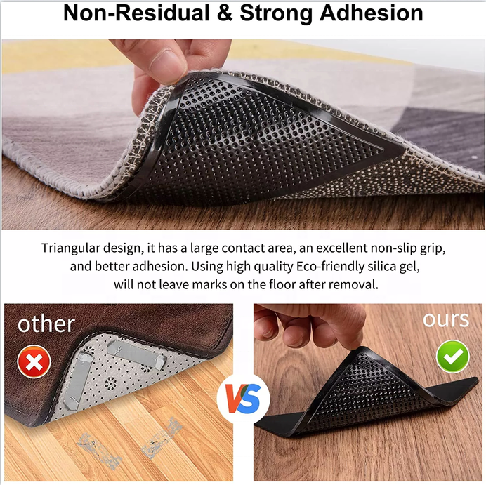 🔺 Anti-Slip Corner Grip Pads 🔺✨