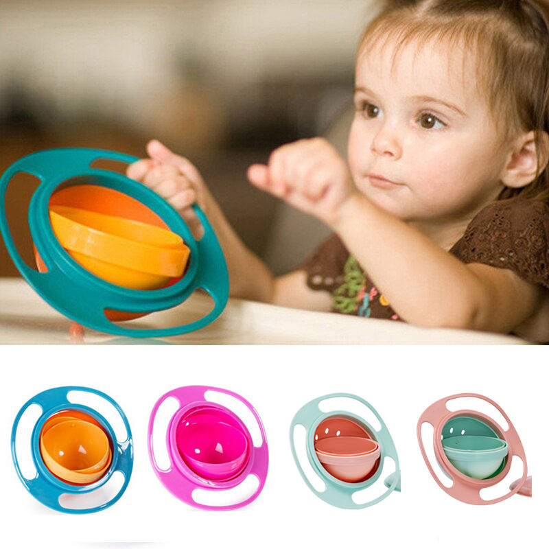 Kids 360° Rotating Bowl. 🥣✨