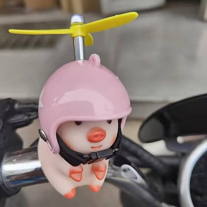 🐾✨ Cute Animal Helmet Toy with Spinning Propeller ✨🐾