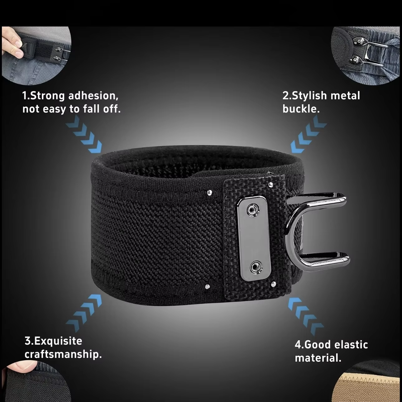 👖Adjustable Hook Style Lazy Belt⚡