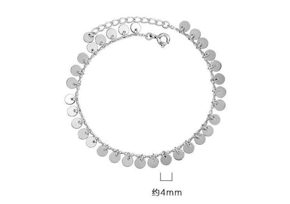 Punk Gold Silver Anklet Bracelet💎