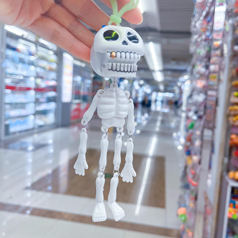 💀✨ Mini Skeleton Keychain / Hanging Charm