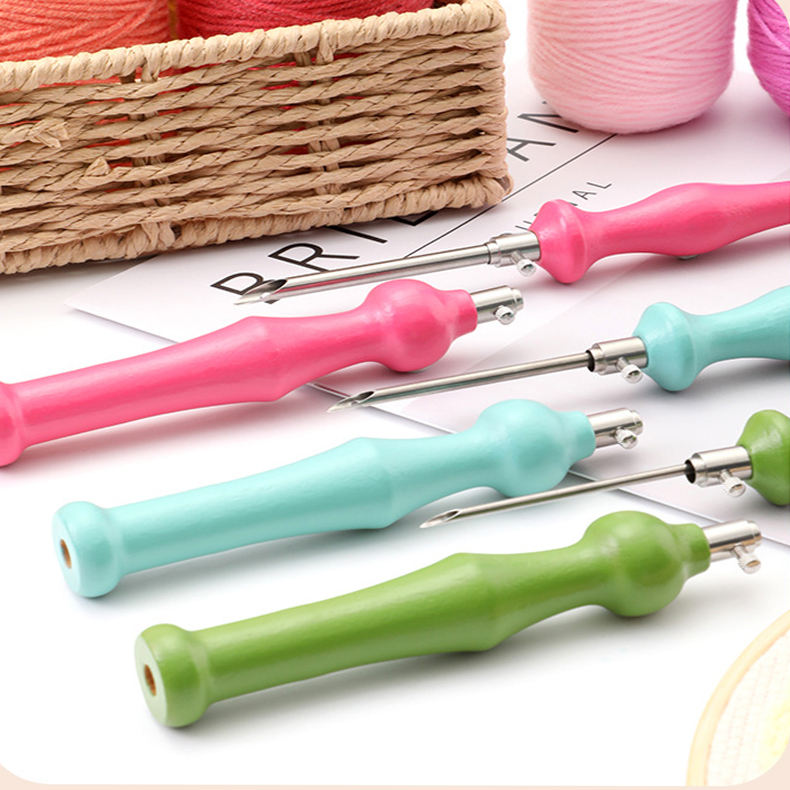 🧶 Punch Needle Tool – DIY Embroidery