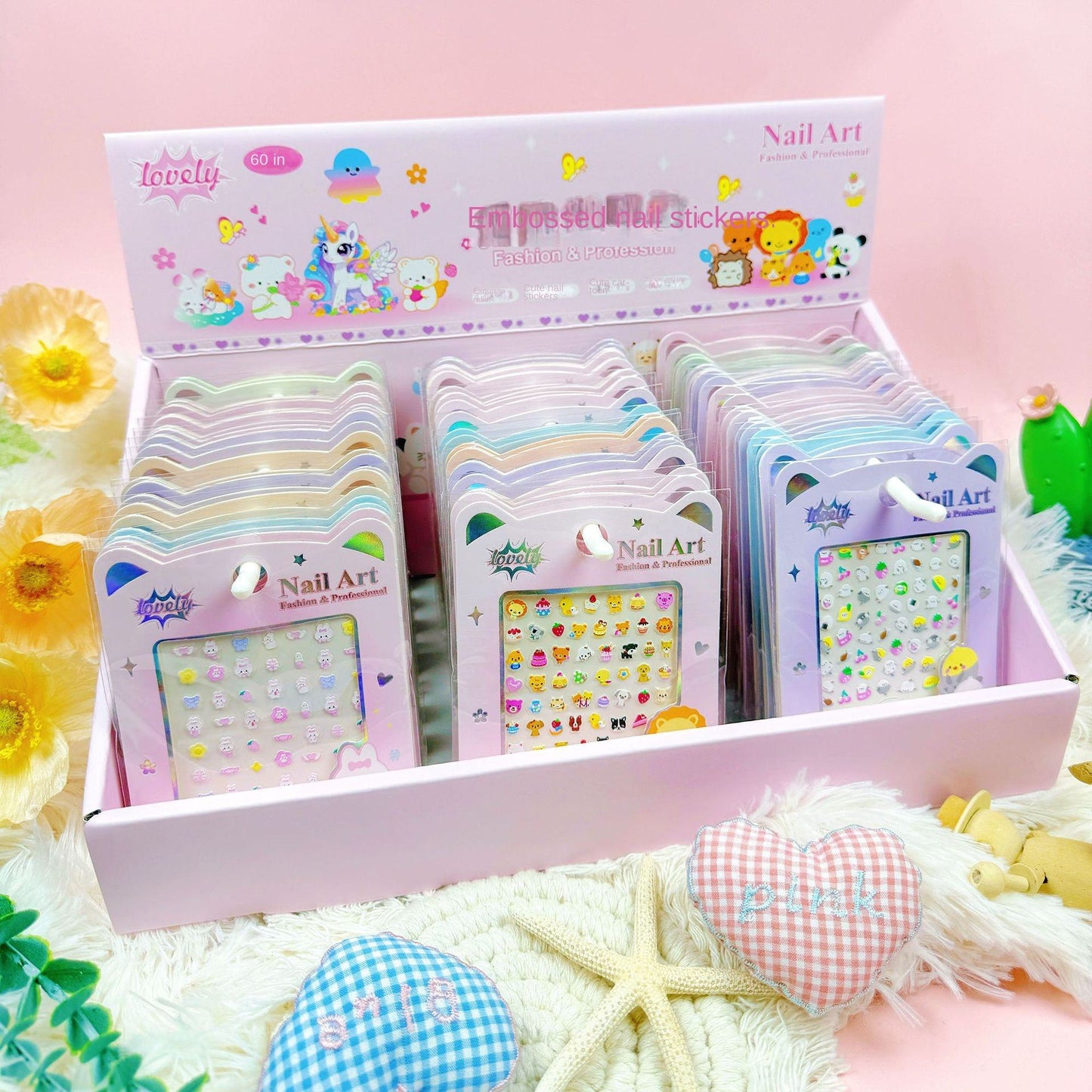 💅✨ Nail Art Stickers – Cute, Colorful &amp; Effortless Glam 🌸💖