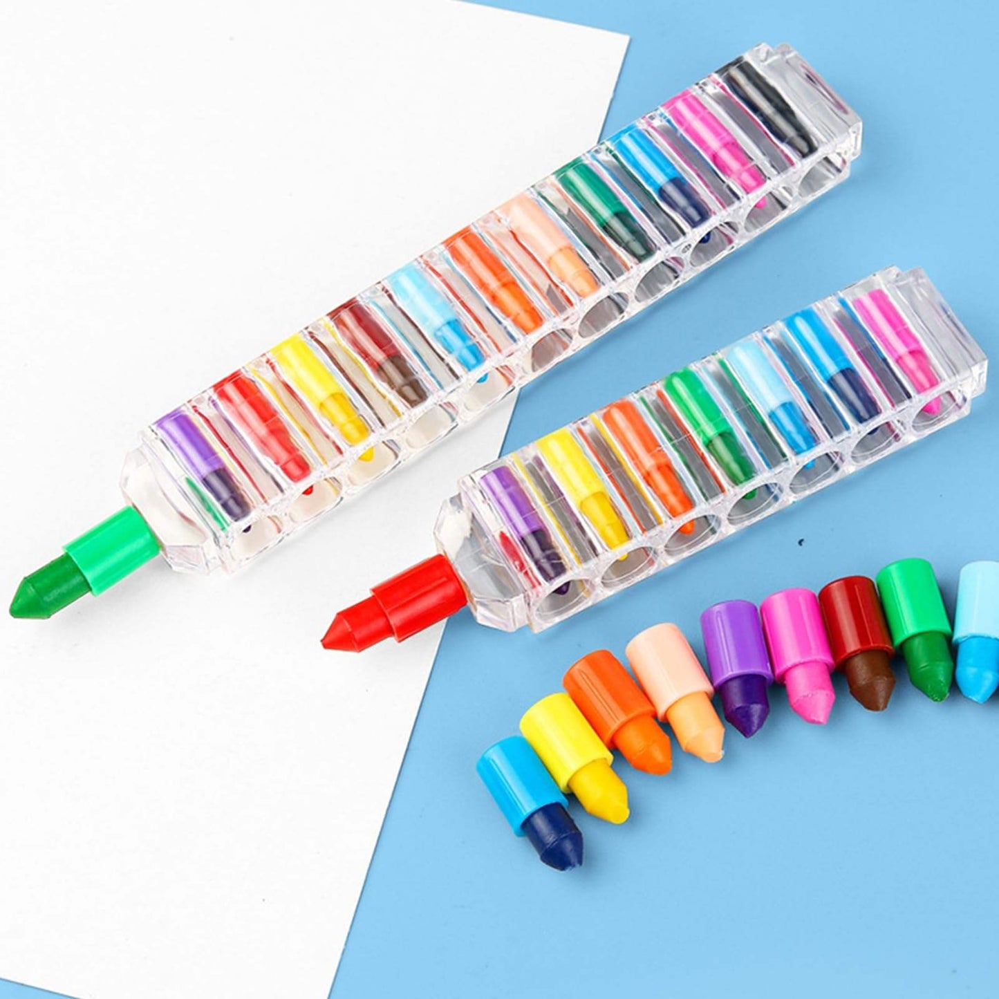 🌈 12 Colors Crayon Set 🖍️✨