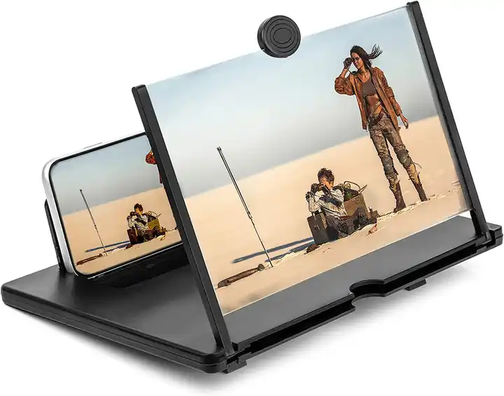 Mobile Phone HD Magnifier Projector Screen for Movies Videos