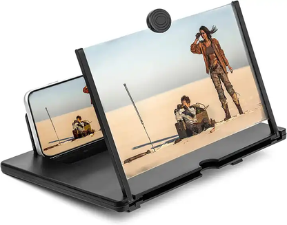 Mobile Phone HD Magnifier Projector Screen for Movies Videos