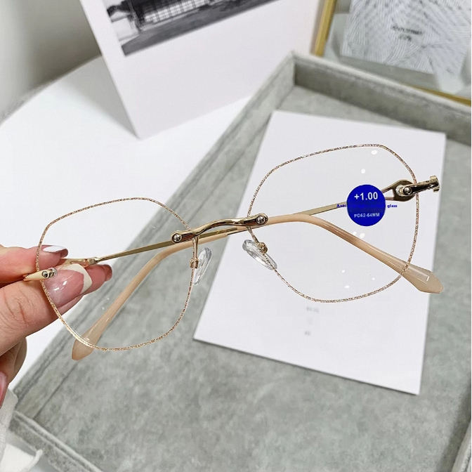 ✨ Premium Double-Shaded Rimless Fashion Glasses ✨