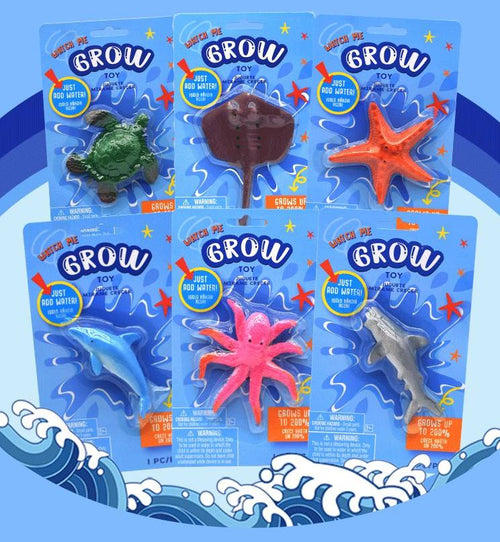 🌊Magic Water Growing Sea Animals Toy 🐙🐬⭐