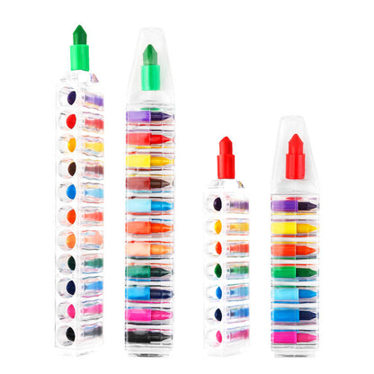 🌈 12 Colors Crayon Set 🖍️✨