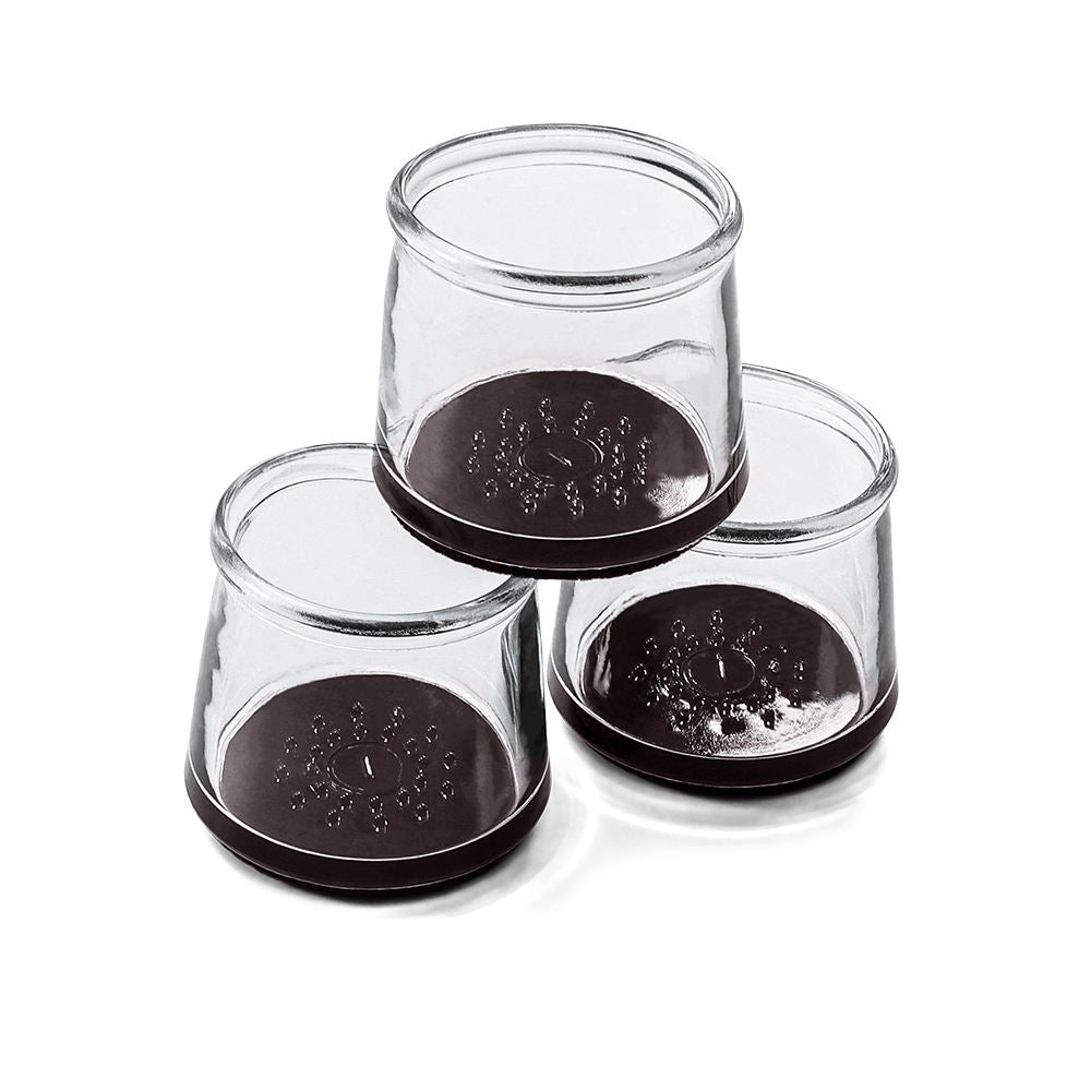 Silicone Chair Leg Caps with Thick Felt Pads