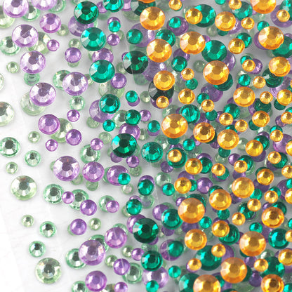 Acrylic Rhinestone Decorative Beans