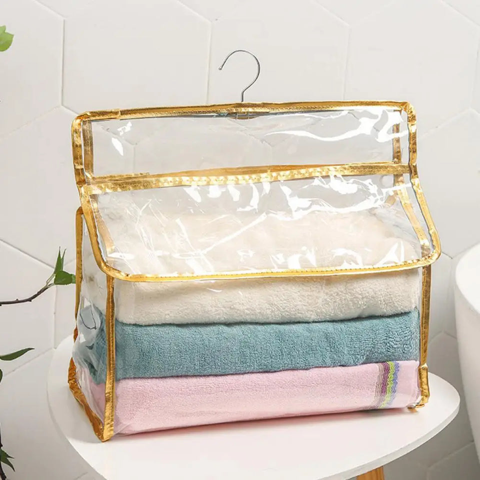 Transparent Hanging Bag with Hook