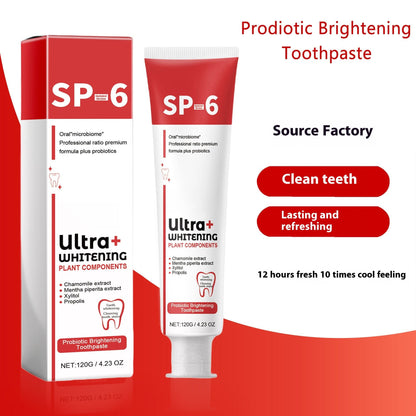 😁✨ SP-6 Ultra+ Whitening Toothpaste 🦷🌿