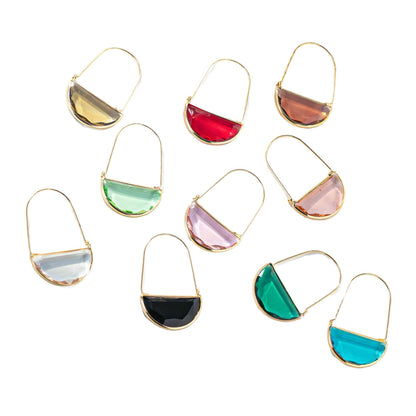 Elegant Emerald Statement Earrings ✨