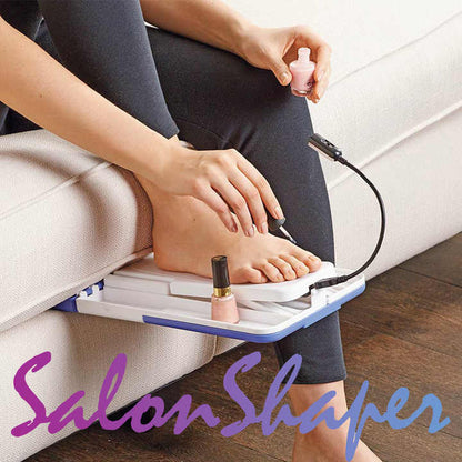 Pedicure Manicure Support Plate with Lamp