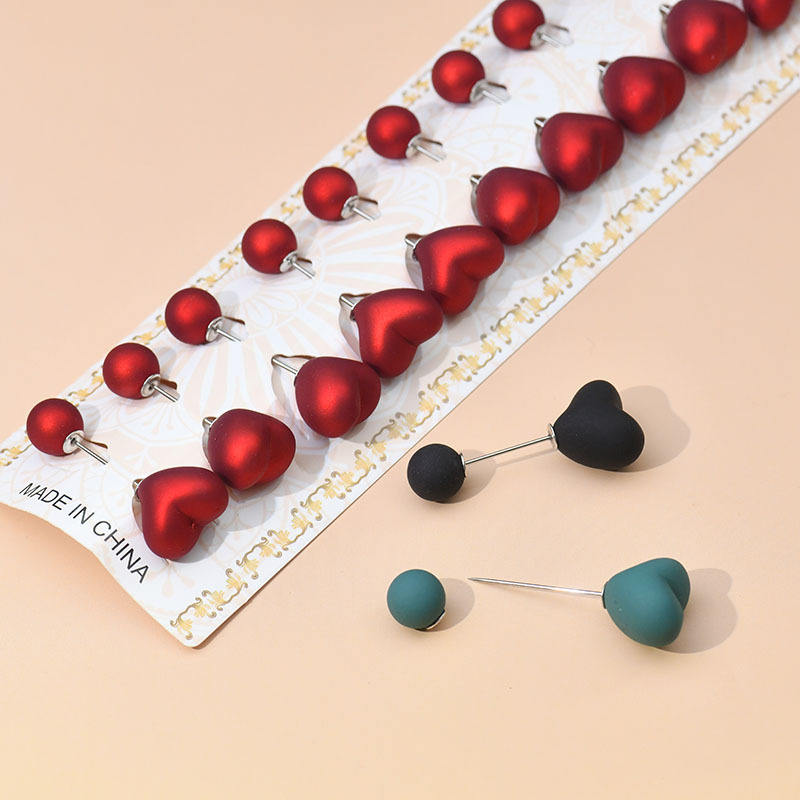 🌈 Pastel Heart Bulletin Board Pins