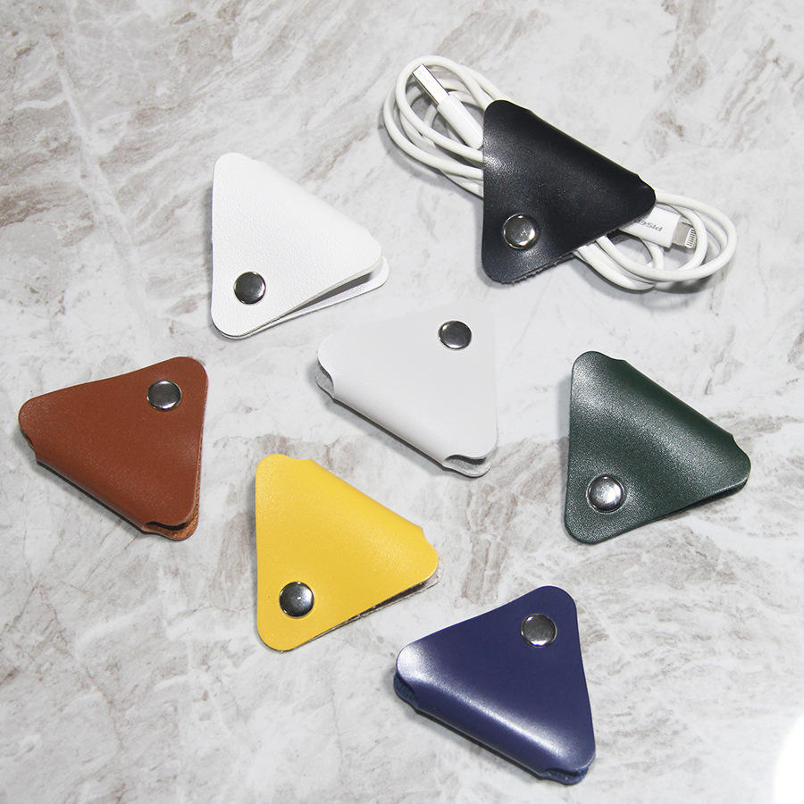 Heart Leather Cable Organizer