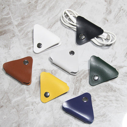 Heart Leather Cable Organizer