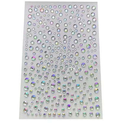 Acrylic Rhinestone Decorative Beans
