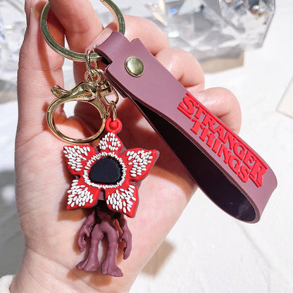 🌟 Stranger Things Inspired Keychain