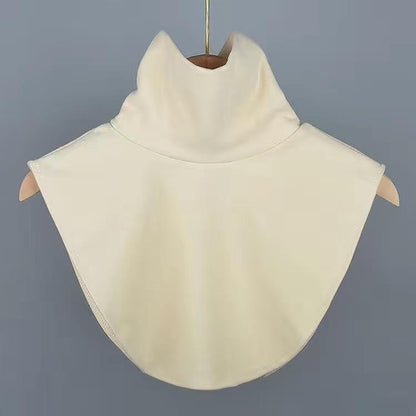 Women's Solid High Neck Mock Collar🧥