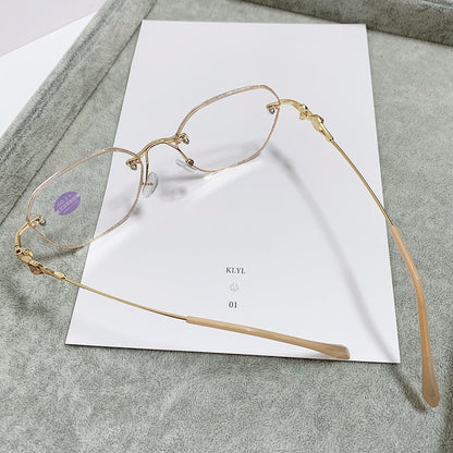 ✨ Premium Double-Shaded Rimless Fashion Glasses ✨