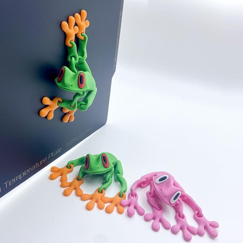🐸3D Printed Magnet Frog Toy✨