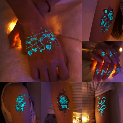 🌟Glow-in-the-Dark Stickers – Celestial &amp; Nature Collection 🌙