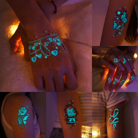 🌟Glow-in-the-Dark Stickers – Celestial &amp; Nature Collection 🌙