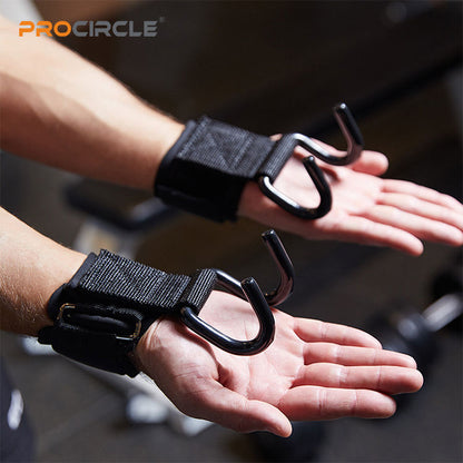 🏋️ Wrist Support Lifting Hooks 🏋️