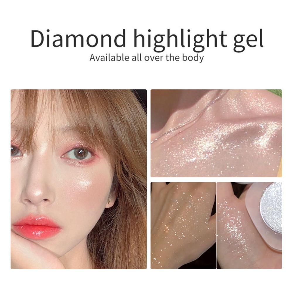 Makeup Naturally Brighten Skin Glitter