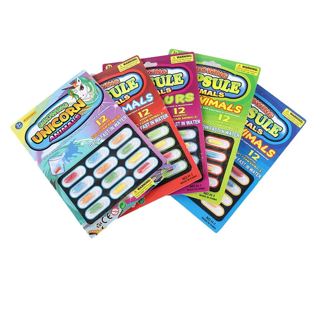 🦖 Reusable Growing Capsule Animals 🐄🐘🦕