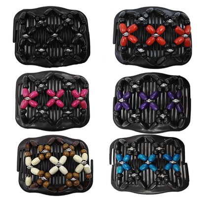 🖤 Double Comb Stretch Hair Clip 🖤