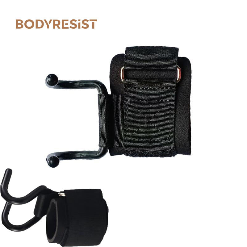 🏋️ Wrist Support Lifting Hooks 🏋️