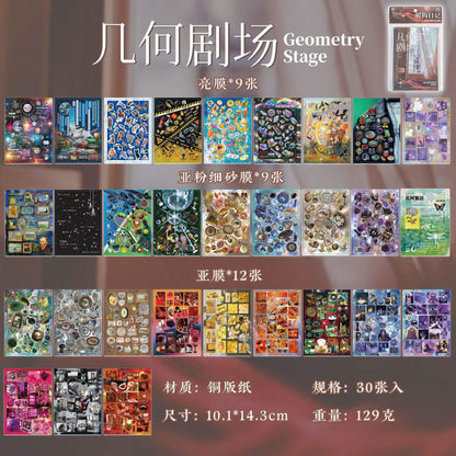 📔✨ Aesthetic Theme Sticker &amp; Memo Book Collection ✨📚