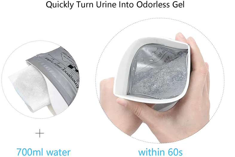 🚻 Emergency Mini Toilet Bags – Portable Hygiene Solution 🚻