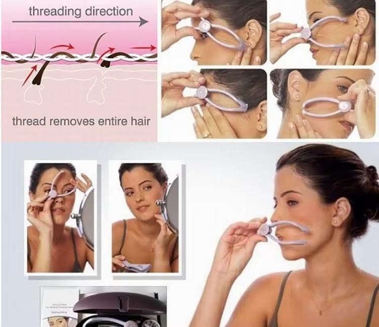 Portable Facial Hair Remover for Women – Painless Grooming Tool