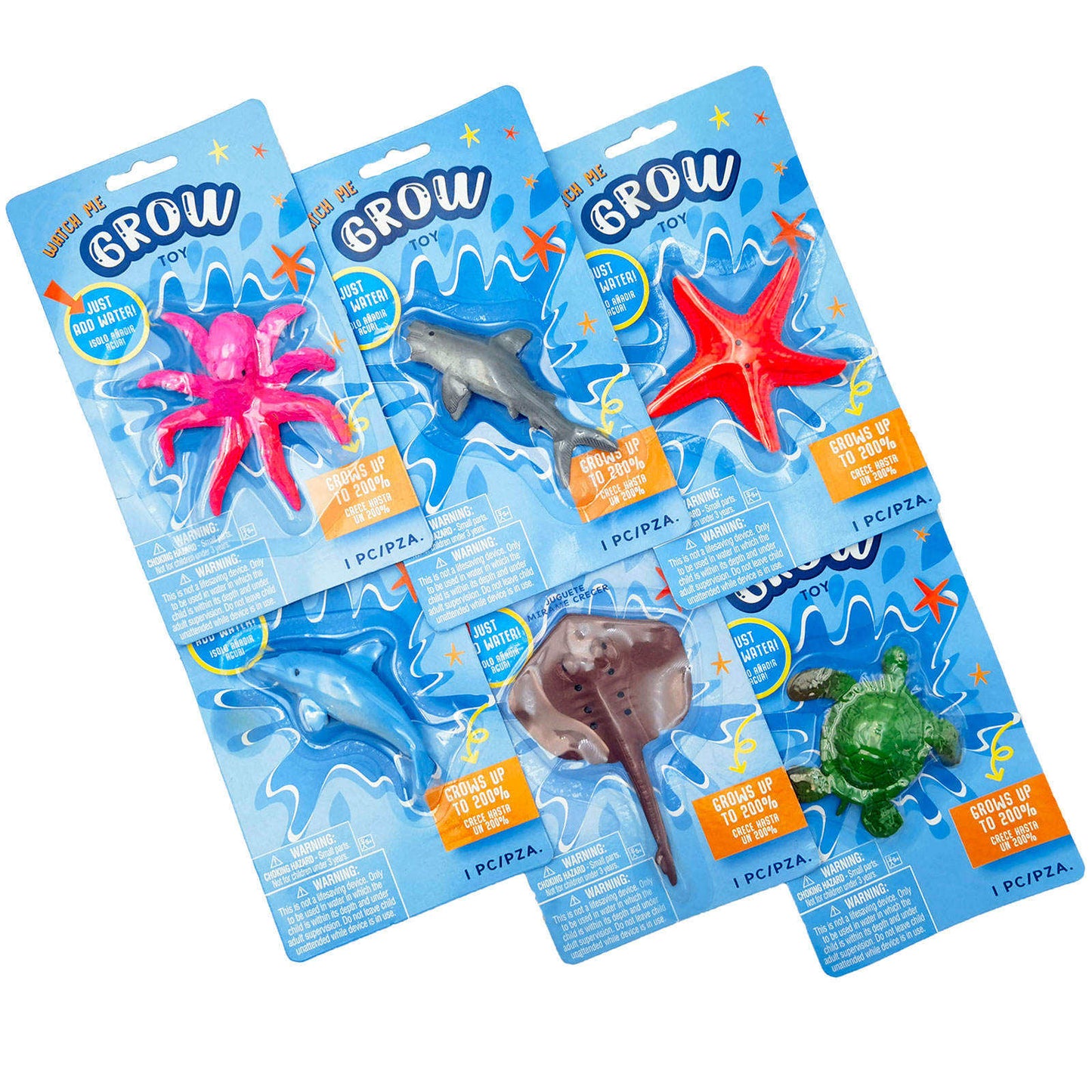 🌊Magic Water Growing Sea Animals Toy 🐙🐬⭐