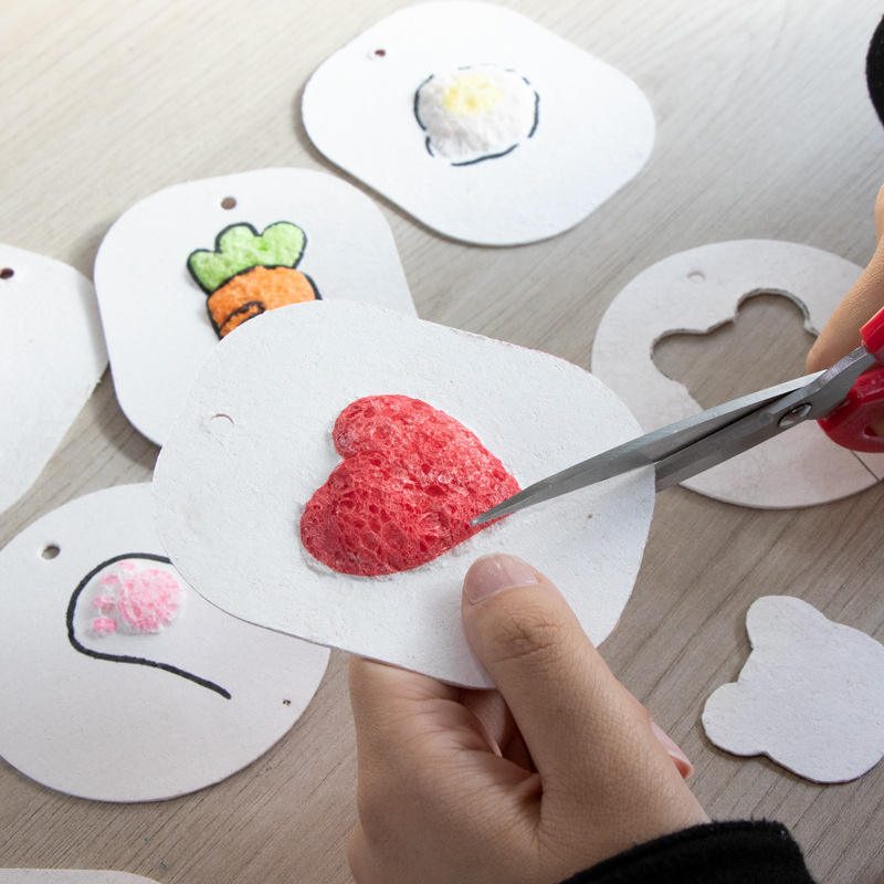 Magic Foam Texture Paper – 3D Art Craft Sheets 🎨